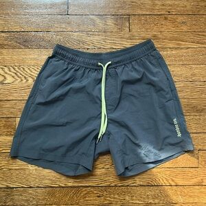 Bamboo Ave 5” Men’s Shorts, Small (29-32 waist), Gray